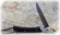 Складной нож Мексиканец из дамасской стали, рукоять накладки венге