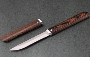 Нож Дамский-2 сталь Х12МФ, рукоять и ножны венге
