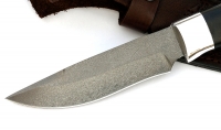 Нож Зяблик цельнометаллический, сталь Х12МФ, рукоять черный граб - _MG_4078.jpg