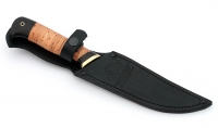 Нож Рыболов-6 сталь булат, рукоять черный граб-береста - IMG_4567.jpg