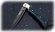 Нож Мексиканец, складной, сталь булат, рукоять накладки карельская береза стабилизированная синяя
