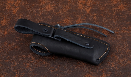 Нож Финка НКВД складная сталь х12мф накладки акрил белый+черный со звездой из серебра 925 Нож Финка НКВД складная сталь х12мф накладки акрил белый+черный со звездой из серебра 925