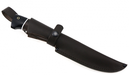 Нож Дельфин сталь дамаск-камень рукоять венге-черный граб Нож Дельфин сталь дамаск-камень рукоять венге-черный граб