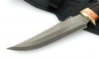 Нож Рыболов-5 сталь булат, рукоять черный граб-кап - IMG_4563.jpg