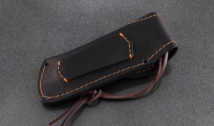 Нож складной Акула, сталь Elmax, рукоять накладки акрил черный Нож складной Акула, сталь Elmax, рукоять накладки акрил черный