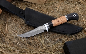 Нож Малыш-2 сталь Х12МФ рукоять береста