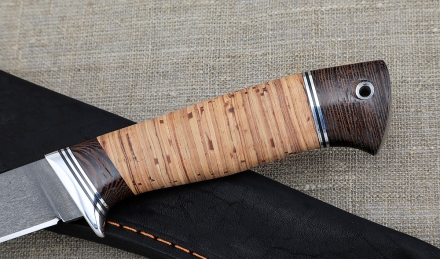 Нож Скиф Х12МФ рукоять береста Нож Скиф Х12МФ рукоять береста