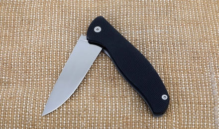 Нож складной Back сталь Х12МФ накладки G10 черная + AUS8 (подшипники, клипса) Нож складной Back сталь Х12МФ накладки G10 черная + AUS8 (подшипники, клипса)