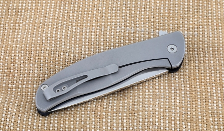 Нож складной Back сталь Х12МФ накладки G10 черная + AUS8 (подшипники, клипса) Нож складной Back сталь Х12МФ накладки G10 черная + AUS8 (подшипники, клипса)