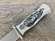 Нож Лидер сталь S390, рукоять акрил белый (скримшоу)