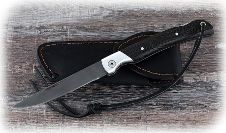 Складной нож Мексиканец, сталь Х12МФ, рукоять накладки венге
