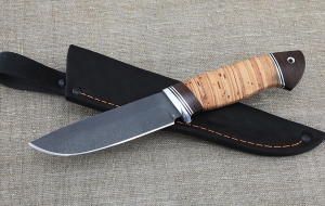 Нож Странник Х12МФ рукоять береста