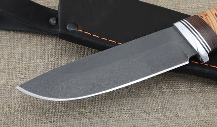 Нож Странник Х12МФ рукоять береста Нож Странник Х12МФ рукоять береста