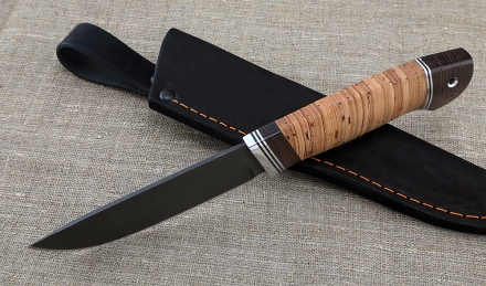 Нож Странник Х12МФ рукоять береста Нож Странник Х12МФ рукоять береста