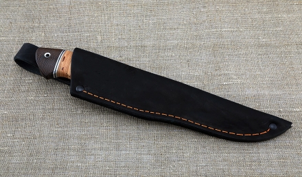 Нож Странник Х12МФ рукоять береста Нож Странник Х12МФ рукоять береста