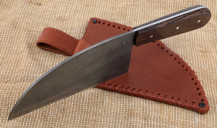 Сербский нож цельнометаллический сталь дамаск рукоять венге Сербский нож цельнометаллический сталь дамаск рукоять венге