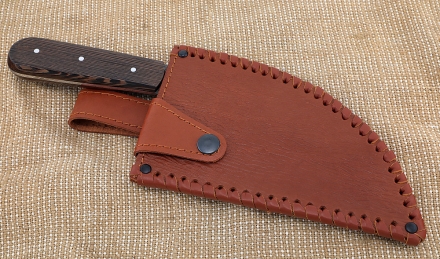 Сербский нож цельнометаллический сталь дамаск рукоять венге Сербский нож цельнометаллический сталь дамаск рукоять венге