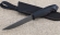 Нож Барс-2 сталь Х12МФ, рукоять резинопласт черный