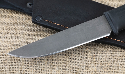 Нож Барс-2 сталь Х12МФ, рукоять резинопласт черный Нож Барс-2 сталь Х12МФ, рукоять резинопласт черный