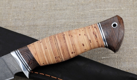 Нож Фокс Х12МФ рукоять береста Нож Фокс Х12МФ рукоять береста