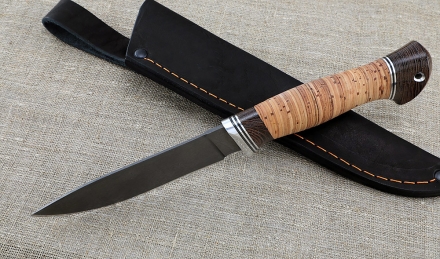 Нож Фокс Х12МФ рукоять береста Нож Фокс Х12МФ рукоять береста