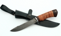Нож Рыболов-2 сталь ХВ-5, рукоять береста