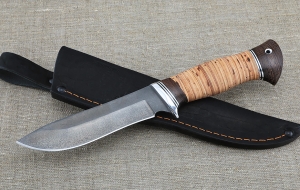 Нож Ангара Х12МФ рукоять береста Нож Ангара Х12МФ рукоять береста