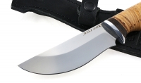 Нож Койот сталь AISI 440C, рукоять береста - Нож Койот сталь AISI 440C, рукоять береста