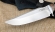 Нож Алтай сталь Sandvik 12C27, рукоять стабилизированная карельская береза 