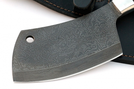 Тяпка №13 цельнометаллическая: сталь дамаск, рукоять венге Тяпка №13 цельнометаллическая: сталь дамаск, рукоять венге