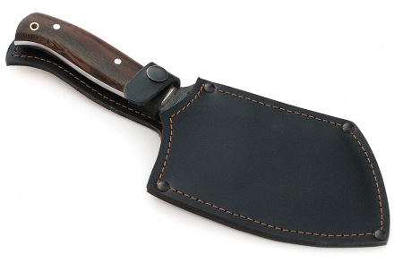 Тяпка №13 цельнометаллическая: сталь дамаск, рукоять венге Тяпка №13 цельнометаллическая: сталь дамаск, рукоять венге