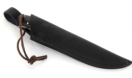 Нож Нерка цельнометаллический, сталь Х12МФ, рукоять черный граб Нож Нерка цельнометаллический, сталь Х12МФ, рукоять черный граб