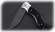 Нож Беркут, складной, сталь Х12МФ, рукоять накладки акрил черный с дюралью