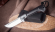 Нож Складной на подшипнике Пчак сталь S390, накладки черный граб