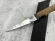 Нож плавающий "Нырок" для рыбалки нетонущий сталь 95х18 рукоять пробка
