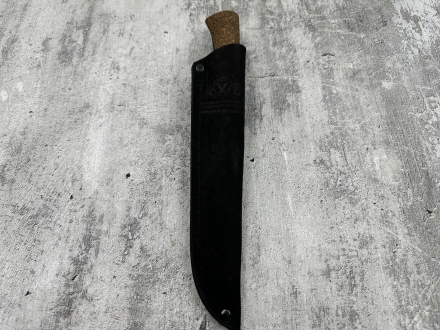 Нож плавающий "Нырок" для рыбалки нетонущий сталь 95х18 рукоять пробка