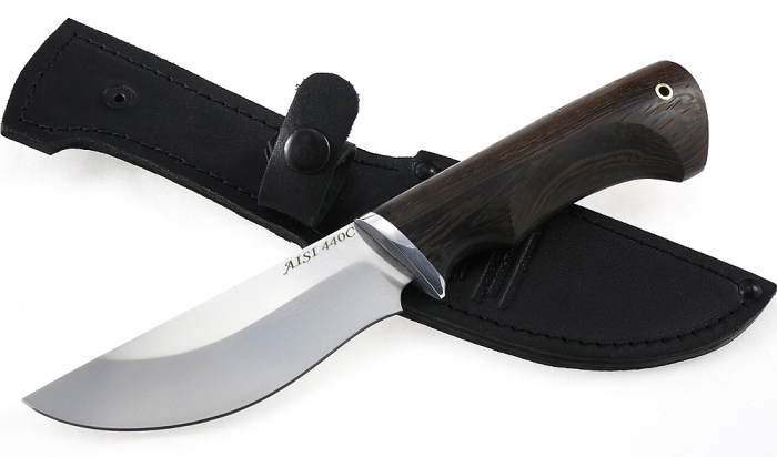 Нож Койот сталь AISI 440C, рукоять венге