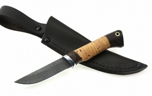 Нож Малыш-1 сталь Х12МФ рукоять береста