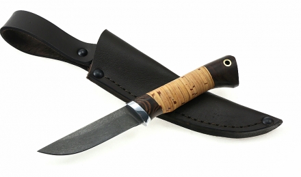 Нож Малыш-1 сталь Х12МФ рукоять береста