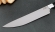 Кухонный нож Шеф №1 сталь 95Х18, рукоять черный граб с дюралью