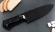 Кухонный нож Шеф №1 сталь 95Х18, рукоять черный граб с дюралью