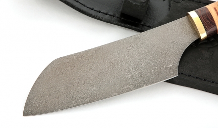 Кухонный нож Шеф №16 сталь Х12МФ рукоять береста Кухонный нож Шеф №16 сталь Х12МФ рукоять береста