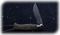 Нож Лиса, складной, сталь булат, рукоять накладки карельская береза стабилизированная коричневая - Нож Лиса, складной, сталь булат, рукоять накладки карельская береза стабилизированная коричневая