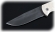 Нож складной Беркут, сталь Х12МФ, рукоять накладки акрил белый