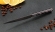 Нож Шеф №7 сталь Х12МФ, рукоять акрил коричневый