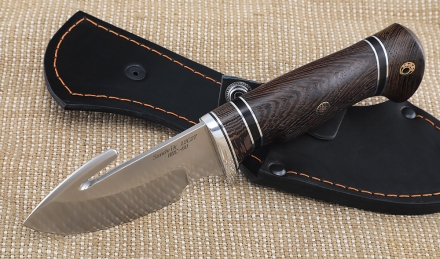 Нож Шкуросъемный-4 сталь Sandvik 12С27 рукоять венге Нож Шкуросъемный-4 сталь Sandvik 12С27 рукоять венге