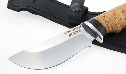 Нож Койот сталь 95х18, рукоять береста Нож Койот сталь 95х18, рукоять береста