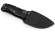 Нож из стали S390 Шкуросъемный-2, цельнометаллический, рукоять черный граб