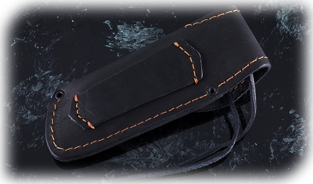 Нож складной Беркут, сталь Х12МФ, рукоять накладки акрил красный