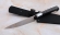 Кухонный нож Шеф №6 сталь 95Х18, рукоять черный граб с дюралью